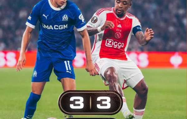 Ajax 3-3 Marseille Dubbel Aubameyang